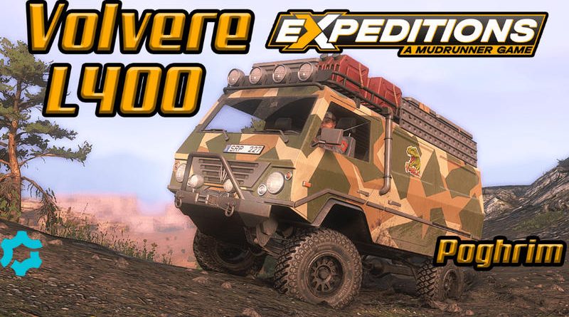 Volvere L400 в игре Expeditions: A MudRunner Game
