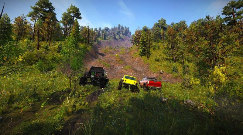 Карта Beaver Creek в игре Expeditions: A MudRunner Game
