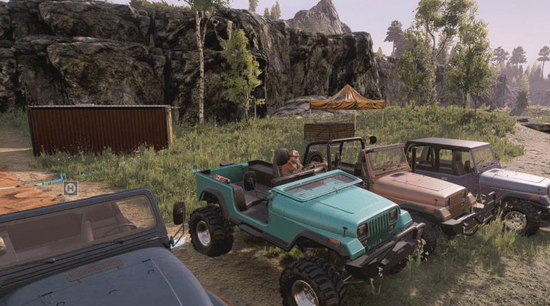ULM "G" (Jeep Wrangler) в игре Expeditions: A MudRunner Game